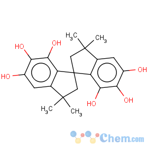 CAS No:32737-33-0 5,5',6,6',7,7'-Hexahydroxy-3,3,3',3'-tetramethylspirobiindane