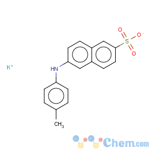 CAS No:32752-10-6 2-Naphthalenesulfonicacid, 6-[(4-methylphenyl)amino]-, potassium salt (1:1)