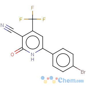 CAS No:32801-22-2 3-Cyano-4-trifluoromethyl-6-(4'-bromophenyl)pyridine-2-one