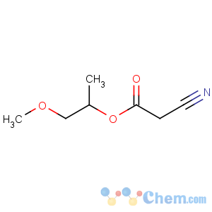 CAS No:32804-79-8 1-methoxypropan-2-yl 2-cyanoacetate