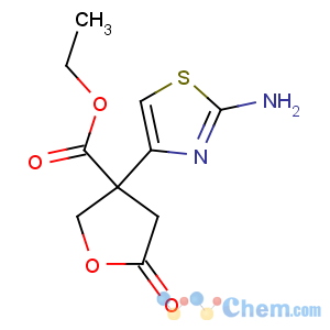 CAS No:328275-97-4 3-Furancarboxylic acid,3-(2-amino-4-thiazolyl)tetrahydro-5-oxo-, ethyl ester