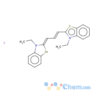 CAS No:32835-32-8 Benzothiazolium,3-ethyl-2-[3-(3-ethyl-2(3H)-benzoselenazolylidene)-1-propenyl]-, iodide (9CI)