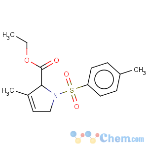 CAS No:3284-53-5 1H-Pyrrole-2-carboxylicacid, 2,5-dihydro-3-methyl-1-[(4-methylphenyl)sulfonyl]-, ethyl ester