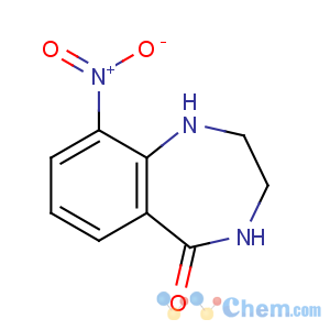CAS No:328546-65-2 9-nitro-1,2,3,4-tetrahydro-1,4-benzodiazepin-5-one
