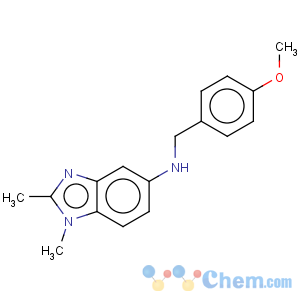 CAS No:328559-09-7 1H-Benzimidazol-5-amine,N-[(4-methoxyphenyl)methyl]-1,2-dimethyl-