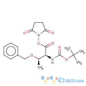 CAS No:32886-43-4 Carbamic acid,[(1S,2R)-1-[[(2,5-dioxo-1-pyrrolidinyl)oxy]carbonyl]-2-(phenylmethoxy)propyl]-,1,1-dimethylethyl ester (9CI)