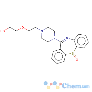 CAS No:329216-63-9 Ethanol,2-[2-[4-(5-oxidodibenzo[b,f][1,4]thiazepin-11-yl)-1-piperazinyl]ethoxy]-