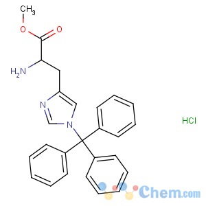 CAS No:32946-56-8 methyl (2S)-2-amino-3-(1-tritylimidazol-4-yl)propanoate