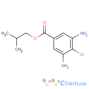 CAS No:32961-44-7 2-methylpropyl 3,5-diamino-4-chlorobenzoate