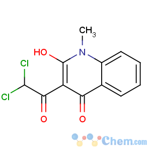 CAS No:329713-01-1 2(1H)-Quinolinone,3-(2,2-dichloroacetyl)-4-hydroxy-1-methyl-