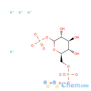 CAS No:32972-45-5 D-Glucopyranose,1,6-bis(dihydrogen phosphate), tetrapotassium salt (9CI)