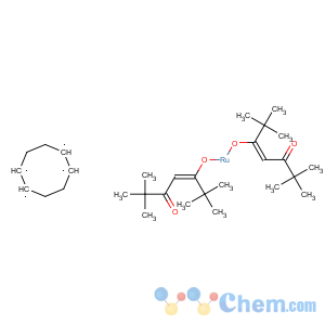 CAS No:329735-79-7 Ruthenium, [(1,2,5,6-h)-1,5-cyclooctadiene]bis(2,2,6,6-tetramethyl-3,5-heptanedionato-kO3,kO5)-