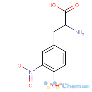 CAS No:32988-39-9 (2R)-2-amino-3-(4-hydroxy-3-nitrophenyl)propanoic acid