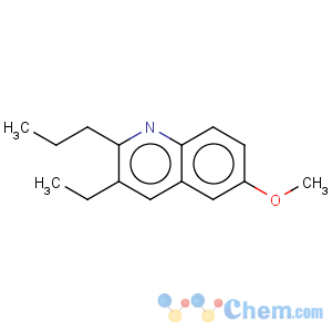 CAS No:3299-44-3 Quinoline,3-ethyl-6-methoxy-2-propyl-