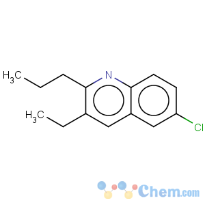 CAS No:3299-46-5 Quinoline,6-chloro-3-ethyl-2-propyl-
