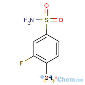 CAS No:329909-29-7 3-fluoro-4-methylbenzenesulfonamide