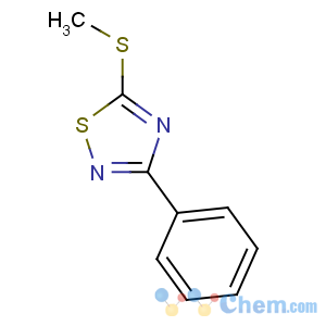 CAS No:32991-58-5 5-methylsulfanyl-3-phenyl-1,2,4-thiadiazole
