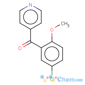 CAS No:329947-10-6 (5-Chloro-2-methoxyphenyl)-4-pyridinylmethanone
