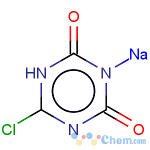 CAS No:32998-00-8 1,3,5-Triazine-2,4(1H,3H)-dione,6-chloro-, sodium salt (1:1)