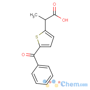 CAS No:33005-95-7 2-(5-benzoylthiophen-2-yl)propanoic acid