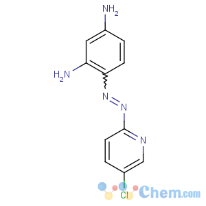 CAS No:33006-91-6 4-[(5-chloropyridin-2-yl)diazenyl]benzene-1,3-diamine