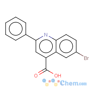 CAS No:33007-99-7 4-Quinolinecarboxylicacid, 6-bromo-2-phenyl-
