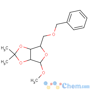 CAS No:33019-63-5 (3aR,4R,6R,6aR)-4-methoxy-2,2-dimethyl-6-(phenylmethoxymethyl)-3a,4,6,<br />6a-tetrahydrofuro[3,4-d][1,3]dioxole