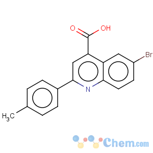 CAS No:330194-05-3 6-Bromo-2-p-tolylquinoline-4-carboxylic acid