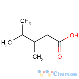 CAS No:3302-06-5 Pentanoic acid,3,4-dimethyl-