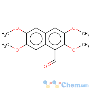 CAS No:33033-34-0 1-Naphthalenecarboxaldehyde,2,3,6,7-tetramethoxy-