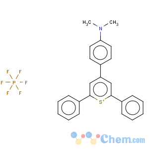 CAS No:33034-18-3 Thiopyrylium, 4-(4-(dimethylamino)phenyl)-2,6-diphenyl-, hexafluorophosphate(1-)