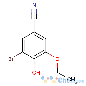 CAS No:330462-57-2 3-bromo-5-ethoxy-4-hydroxybenzonitrile