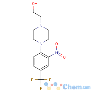 CAS No:330633-81-3 2-[4-[2-nitro-4-(trifluoromethyl)phenyl]piperazin-1-yl]ethanol