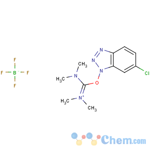 CAS No:330641-16-2 [(6-chlorobenzotriazol-1-yl)oxy-(dimethylamino)methylidene]-<br />dimethylazanium