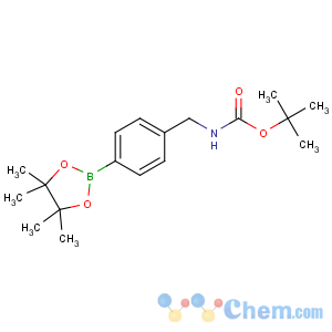 CAS No:330794-35-9 tert-butyl<br />N-[[4-(4,4,5,5-tetramethyl-1,3,<br />2-dioxaborolan-2-yl)phenyl]methyl]carbamate