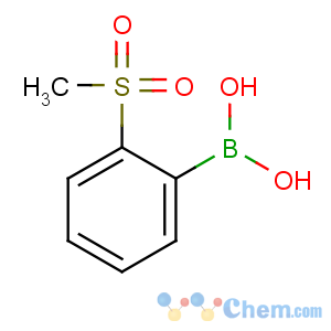 CAS No:330804-03-0 (2-methylsulfonylphenyl)boronic acid