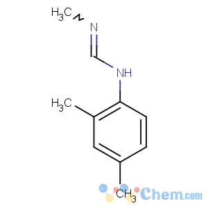 CAS No:33089-74-6 N-(2,4-dimethylphenyl)-N'-methylmethanimidamide