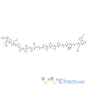 CAS No:330936-69-1 L-Alanine,L-methionyl-L-alanyl-L-prolyl-L-arginylglycyl-L-phenylalanyl-L-seryl-L-cysteinyl-L-leucyl-L-leucyl-L-leucyl-L-leucyl-L-threonyl-L-seryl-L-a-glutamyl-L-isoleucyl-L-a-aspartyl-L-leucyl-L-prolyl-L-valyl-L-lysyl-L-arginyl-L-arginyl-