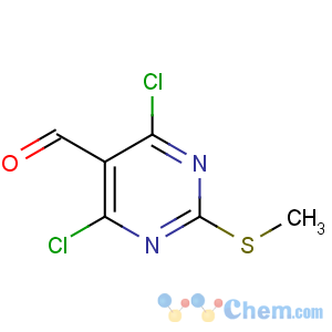 CAS No:33097-11-9 4,6-dichloro-2-methylsulfanylpyrimidine-5-carbaldehyde