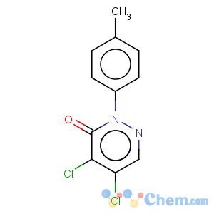 CAS No:33098-21-4 4,5-Dichloro-2-(4-methylphenyl)-2,3-dihydropyridazin-3-one