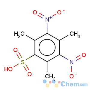CAS No:33144-12-6 Benzenesulfonic acid,2,4,6-trimethyl-3,5-dinitro-