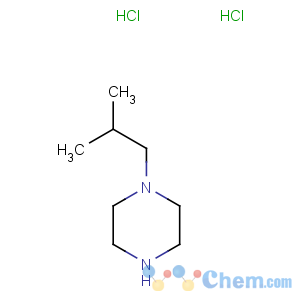 CAS No:33174-08-2 Piperazine,1-(2-methylpropyl)-, hydrochloride (1:2)