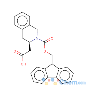 CAS No:332064-67-2 3(1H)-Isoquinolineaceticacid, 2-[(9H-fluoren-9-ylmethoxy)carbonyl]-3,4-dihydro-, (3R)-