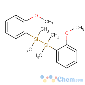CAS No:332343-84-7 (2-methoxyphenyl)-[(2-methoxyphenyl)-dimethylsilyl]-dimethylsilane