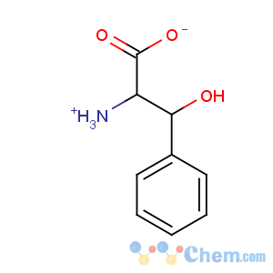 CAS No:332383-91-2 (2S,3R)-2-azaniumyl-3-hydroxy-3-phenylpropanoate