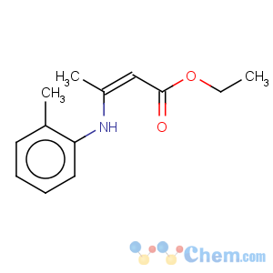 CAS No:33240-19-6 ethyl 3-[(2-methylphenyl)amino]but-2-enoate