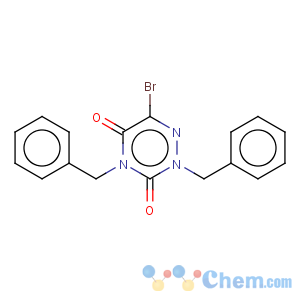 CAS No:33242-54-5 1,2,4-Triazine-3,5(2H,4H)-dione,6-bromo-2,4-bis(phenylmethyl)-