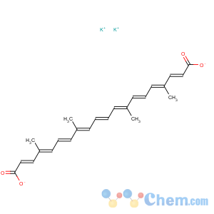 CAS No:33261-80-2 Dipotassium 6,6'-Diapo-Psi,Psi-Carotenedioate