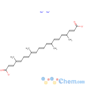 CAS No:33261-81-3 Disodium 6,6'-Diapo-Psi,Psi-Carotenedioate