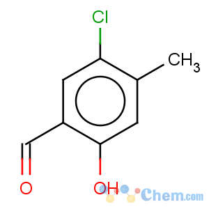 CAS No:3328-68-5 Benzaldehyde,5-chloro-2-hydroxy-4-methyl-